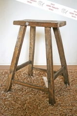 Antiker Holzhocker