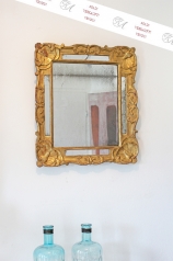 Antiker Spiegel, Frankreich, Louis Quinze