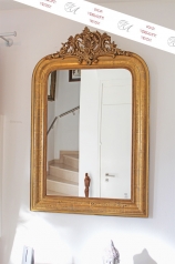 Antiker französischer Spiegel