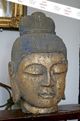 Buddha Kopf, Stein
