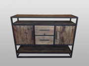 Ein Sideboard, Industriedesign