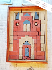 Ein alter Anker - Steinbaukasten