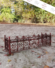 Ein altes Balkongitter