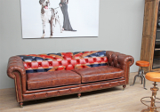 Ein großes Lounge Sofa, Union Jack