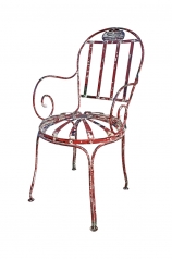 Garten Armlehnstuhl, mit Federsitz, Eisen