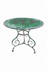 Gartentisch, Eisen, dm 80cm