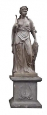 Große Garten Statue, Sommer, Steinguss