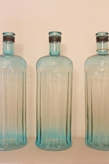 Große Glasflaschen