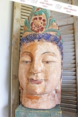 Großer Buddha Kopf