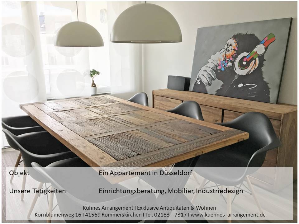 Ein Appartement in Düsseldorf