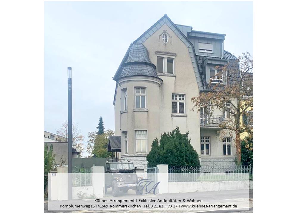 Kühnes Arrangement Kernsanierung einer Villa im Rhein Kreis Neuss