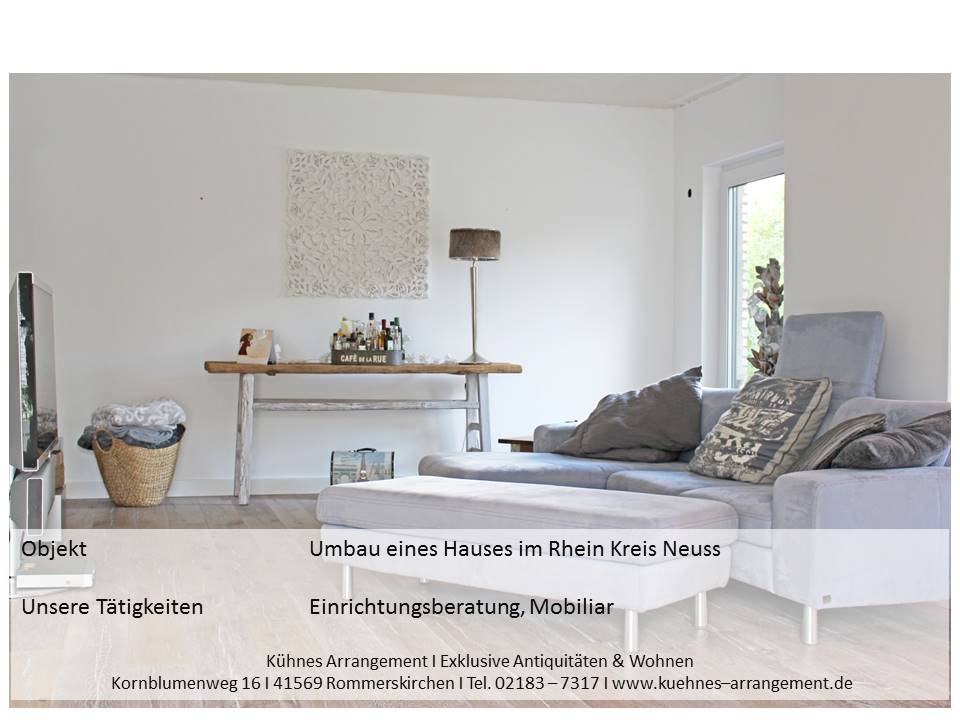 Umbau eines Hauses im Rhein Kreis Neuss