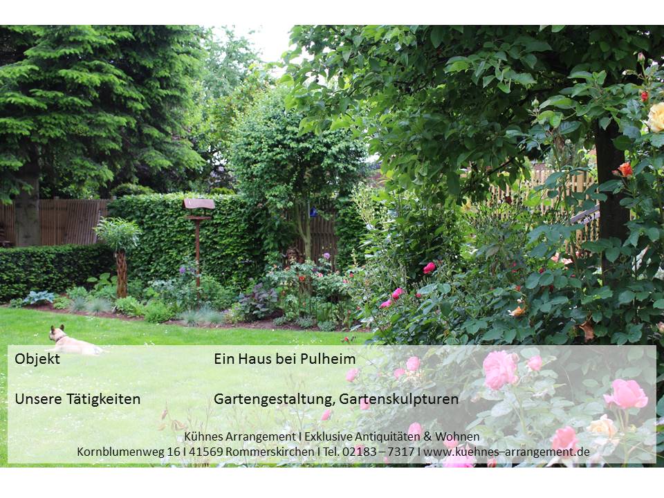 kuehnes arrangement gartengestaltung gartenskulpturen